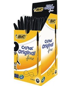 BOITE DE 50 STYLOS  NOIR