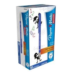 Boite de 50 Stylos Reynolds BLEU