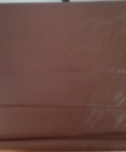 Protege-cahiers 17*22 (petit format) MARRON